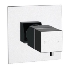 Wall-Mounted Built-In Thermostatic Mixer, Rough-In Valve Included
